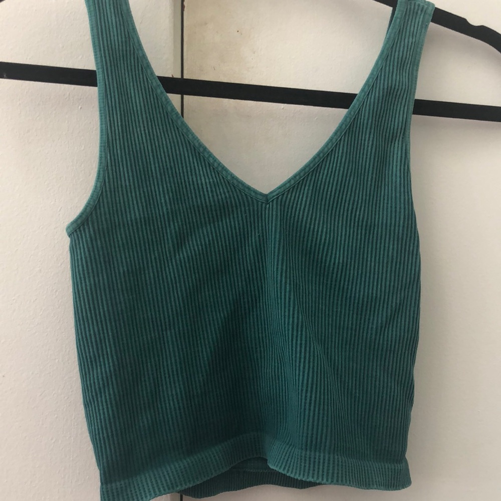 Emerald green seamless tank